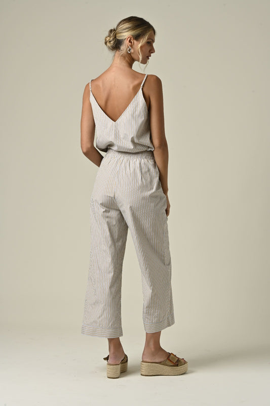 NICOLETTA RAYURES BEIGES