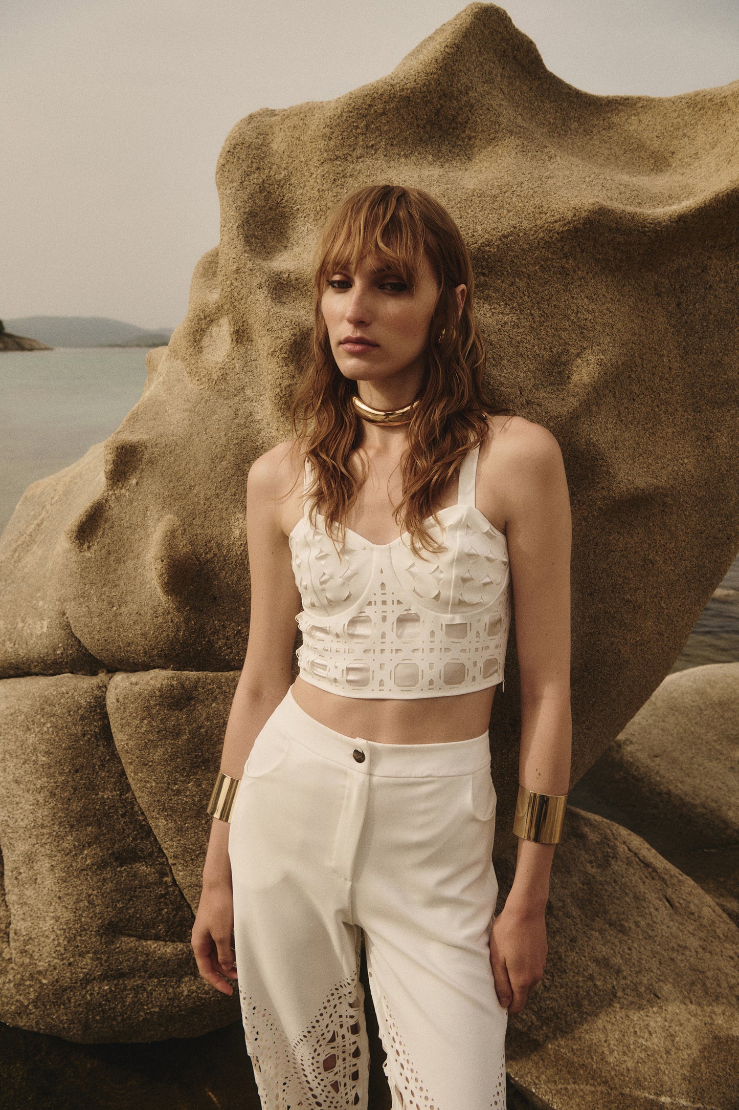 Bustier White