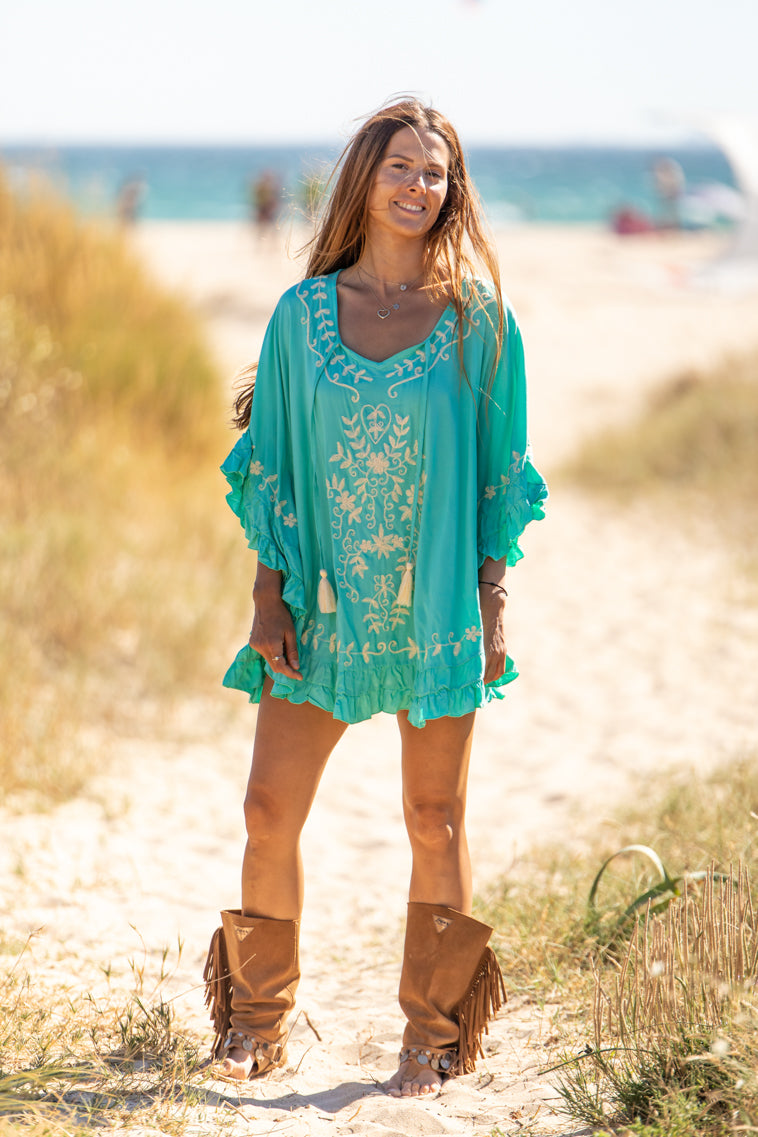 PONCHO ALOHA handmade in Bali