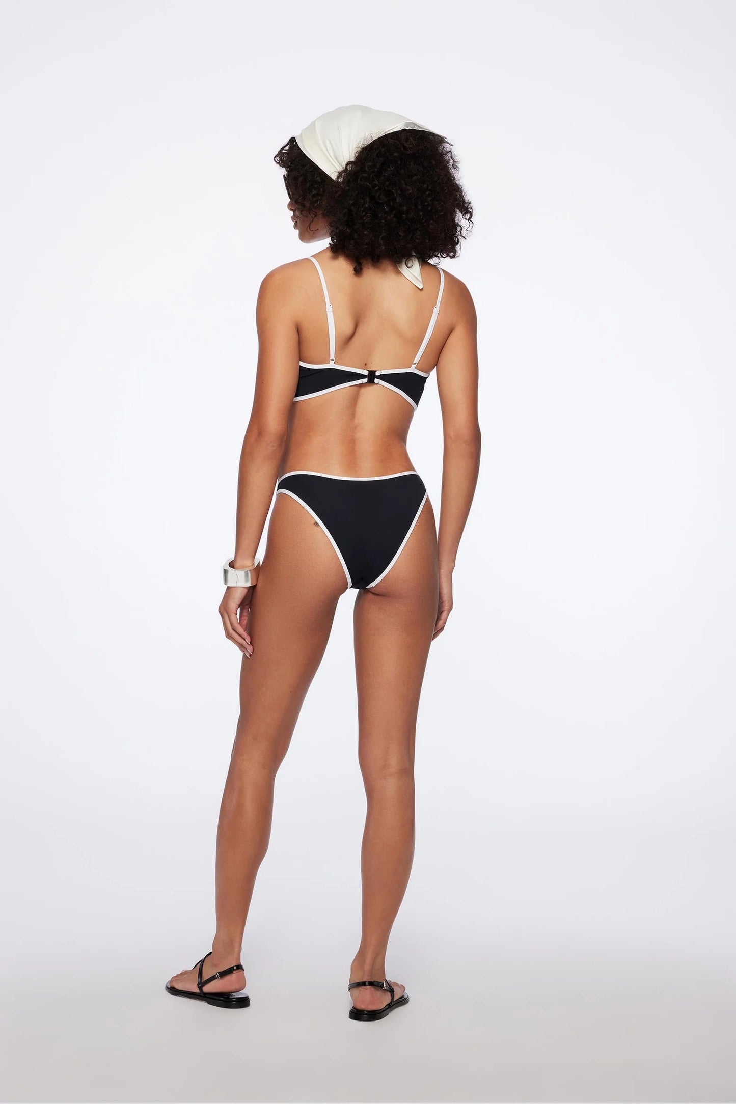 INFINITY BLACK AND WHITE SWIMSUIT