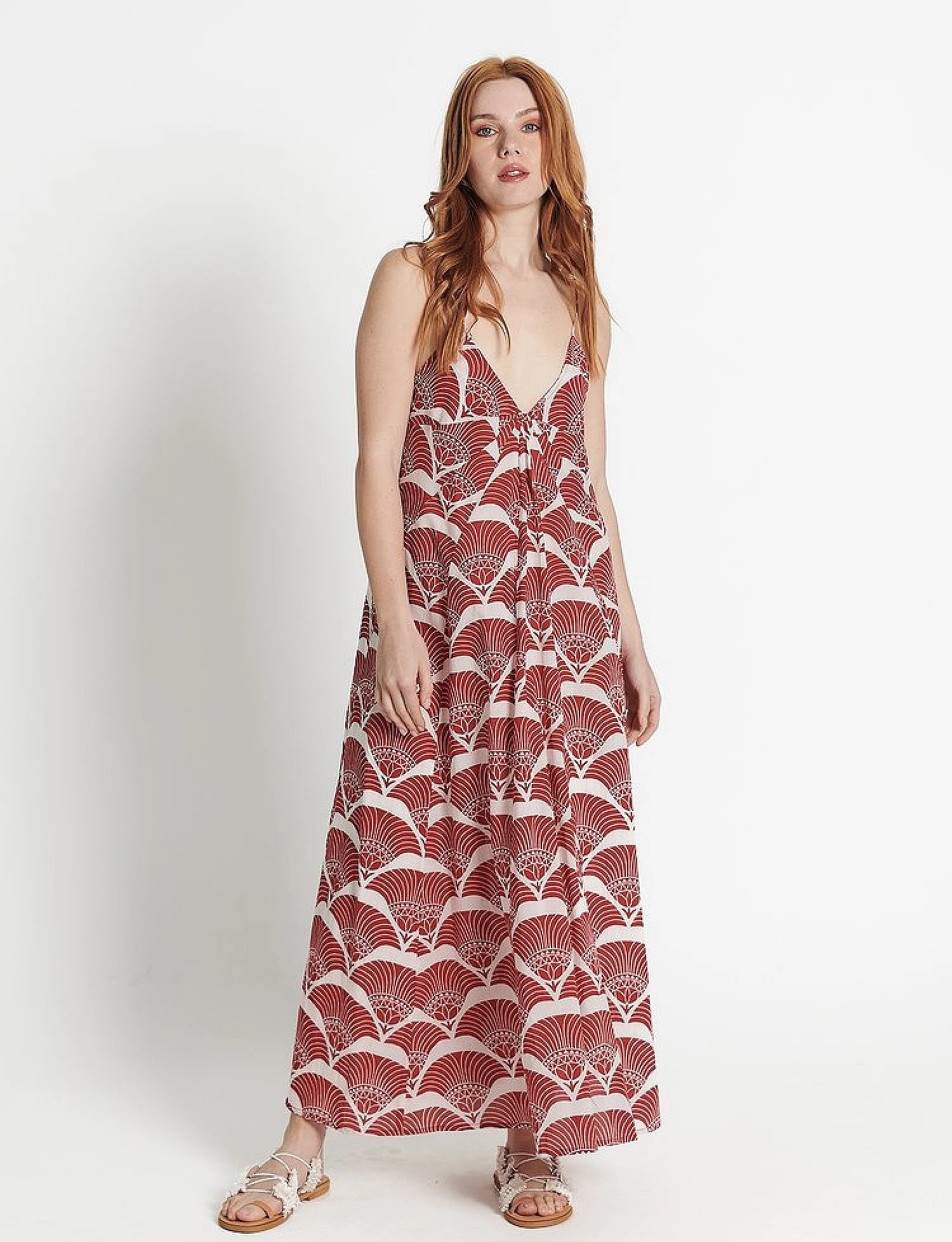 RED LOTUS DRESS – Mint'd Fashion