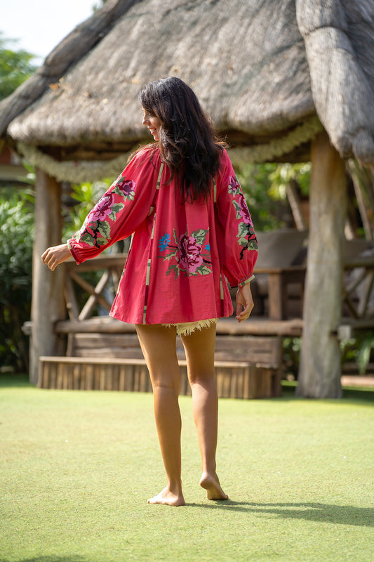 BLOUSON PORTOFINO PINK TOP