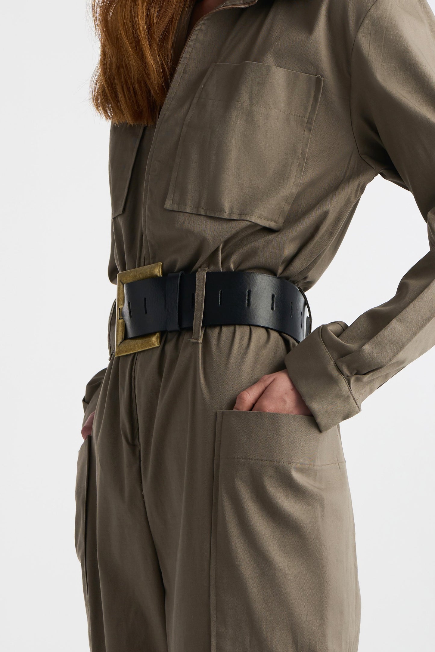 SUEDE LEATHER BELT