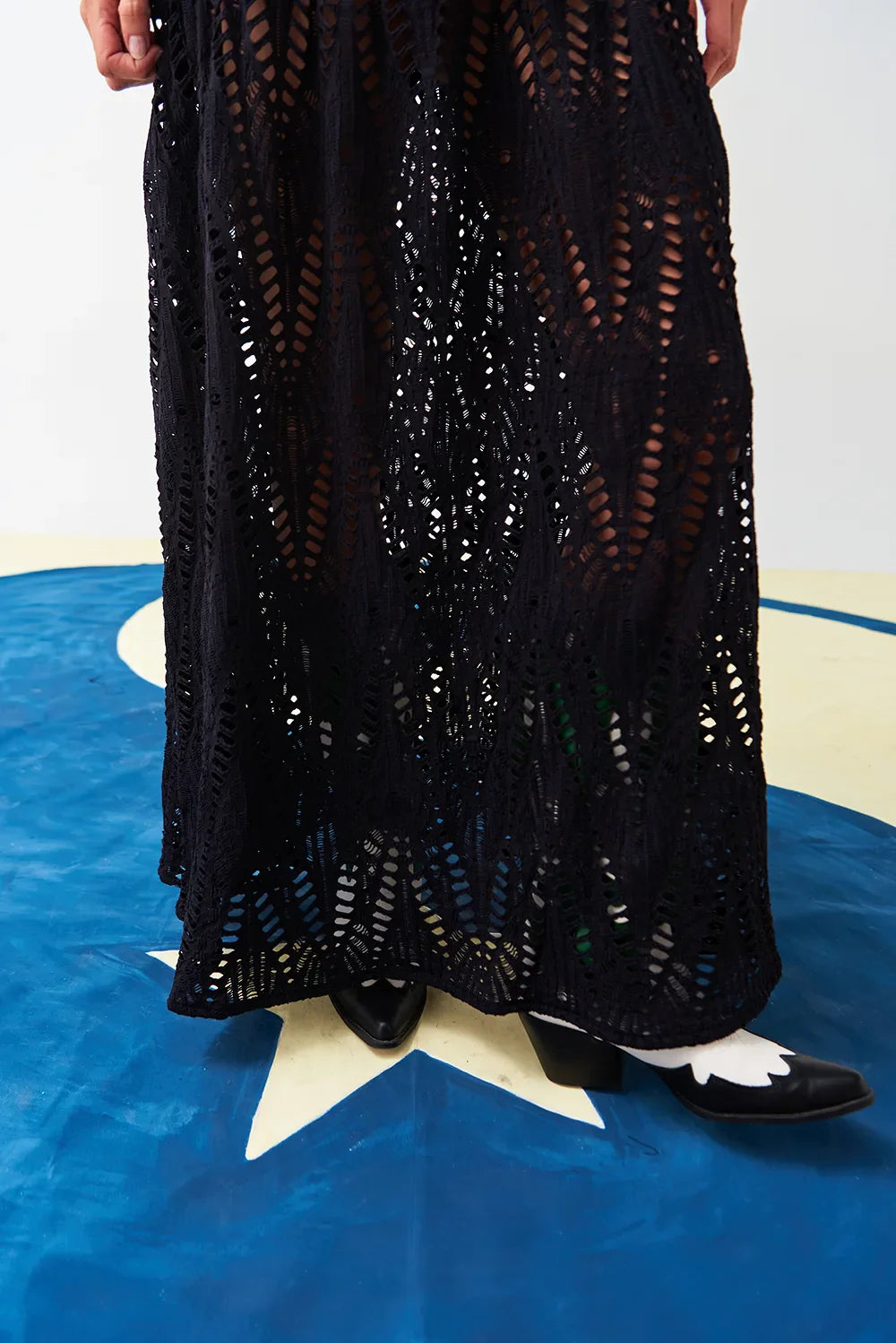 WILD LIFE BLACK DRESS