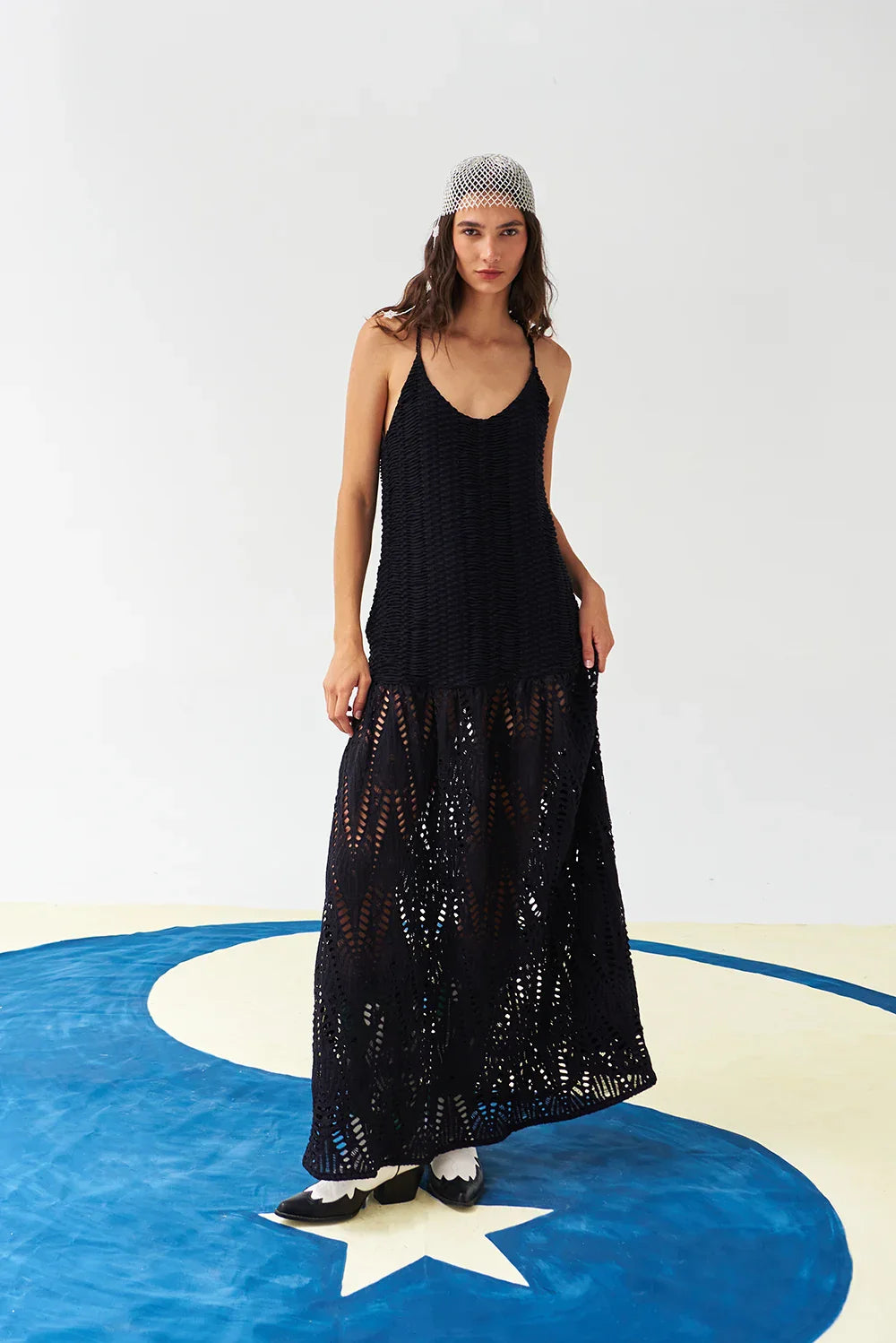 WILD LIFE BLACK DRESS