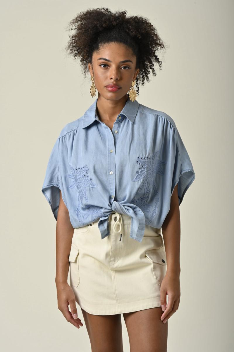 SERENA Blue Top