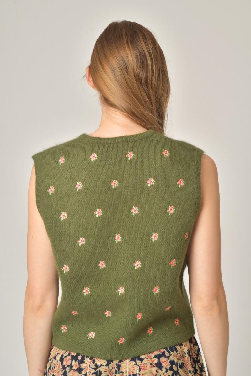 LUBY KHAKI GILET