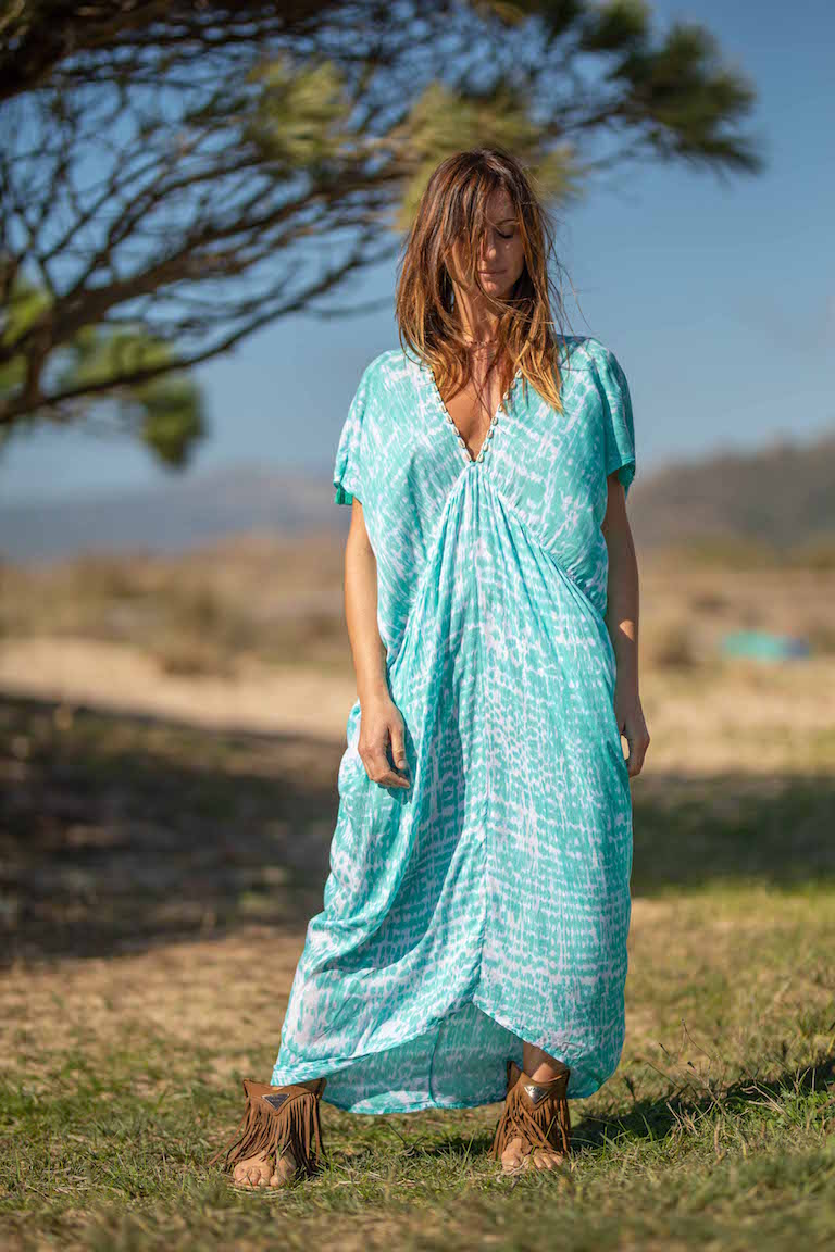 KAFTAN TARIFA SHELLS handmade in Balo