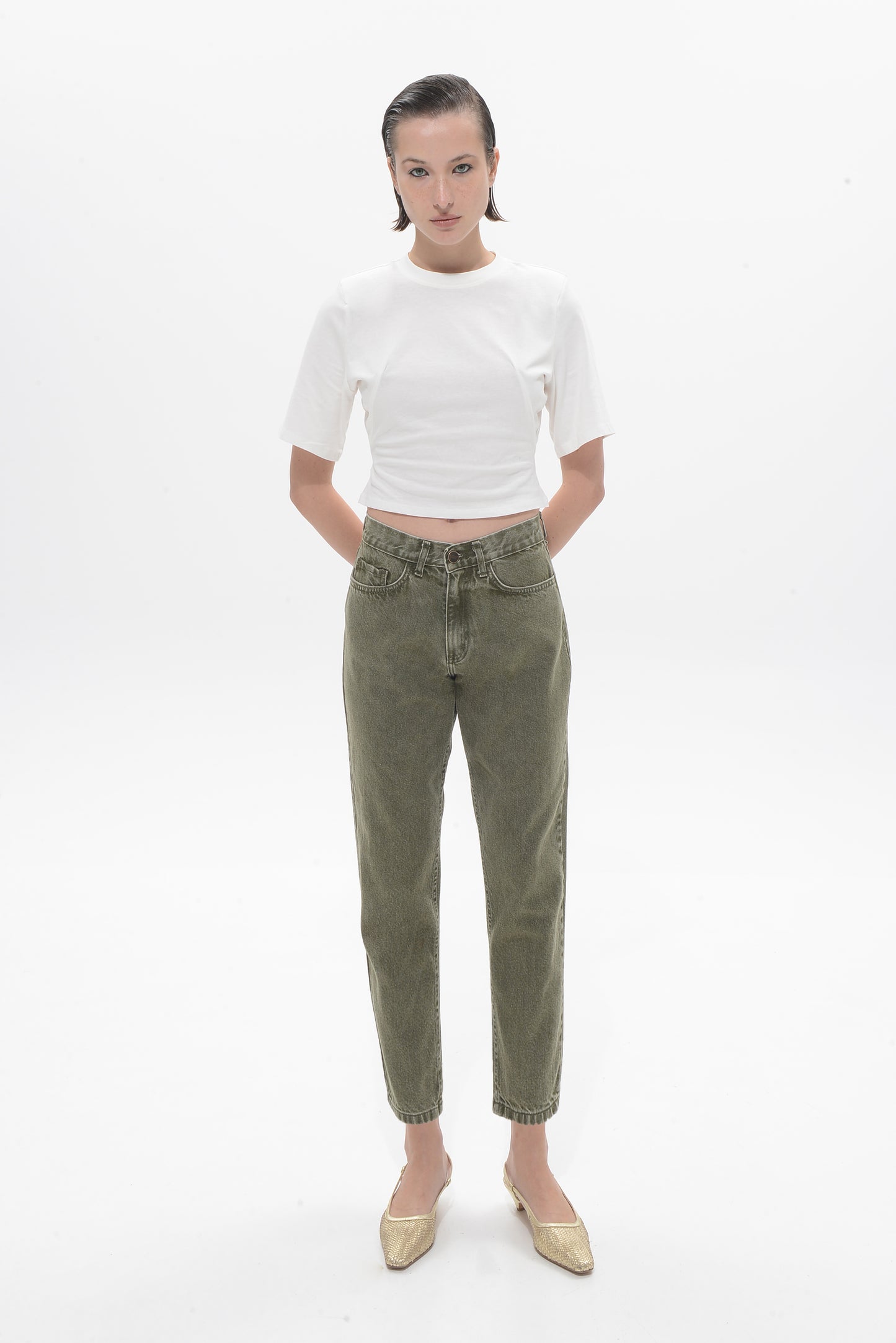 ANGELA JEANS KHAKI