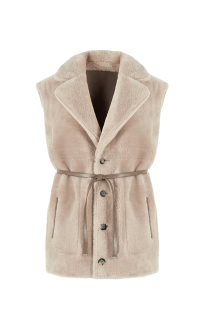 GILET -TAUPE