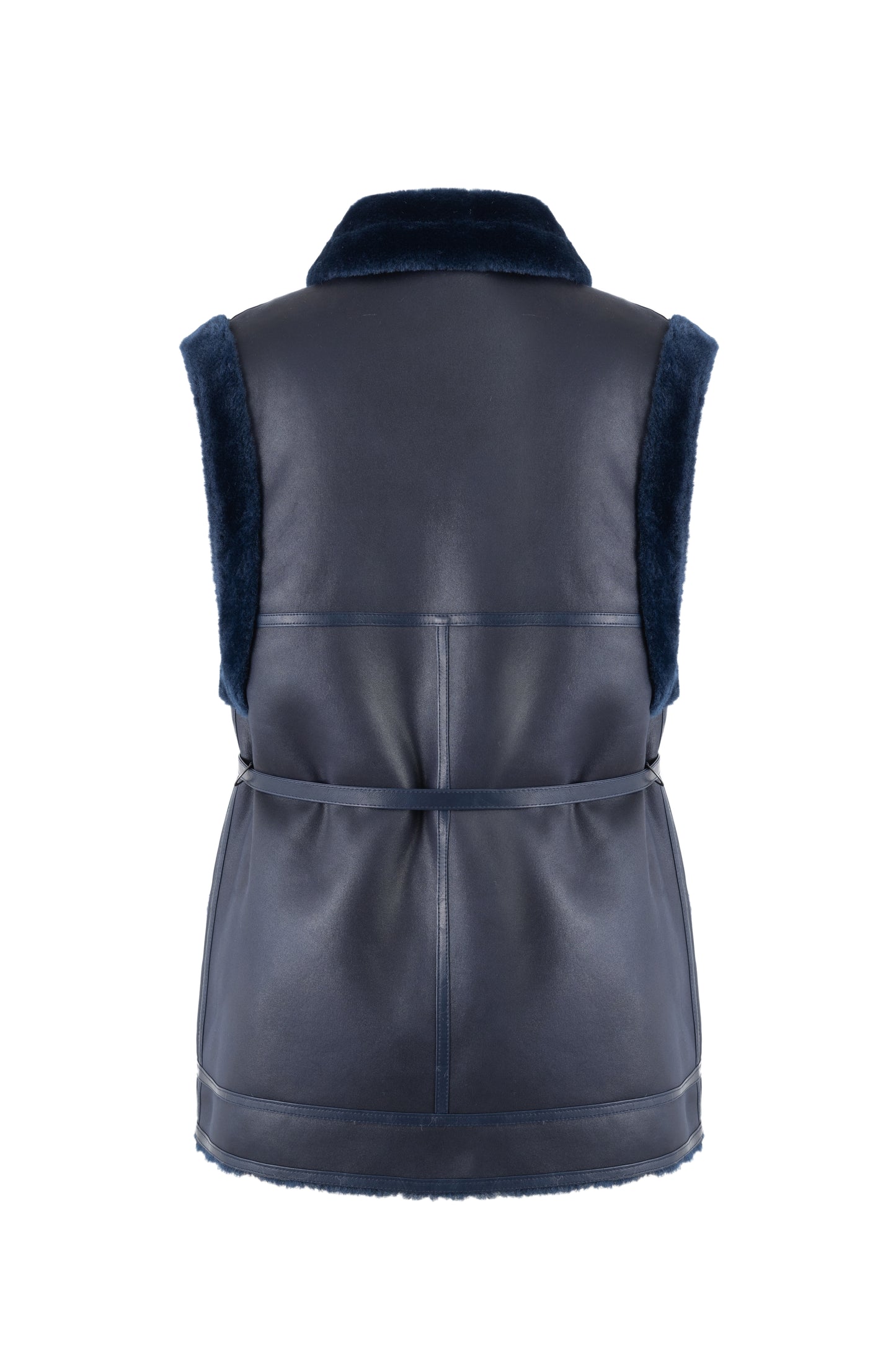MERINO SUEDE GILET
