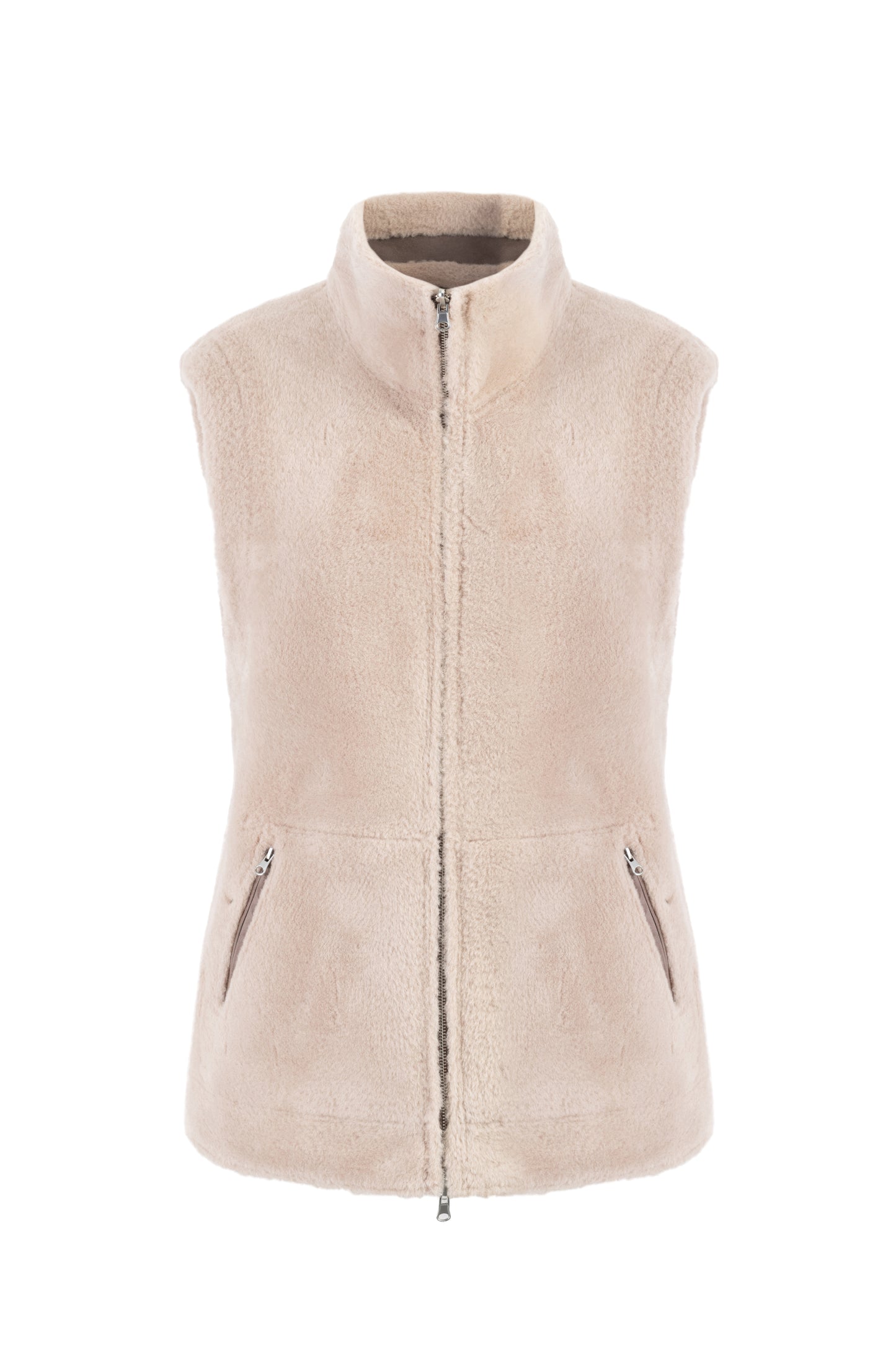 MERINO SUEDE GILET