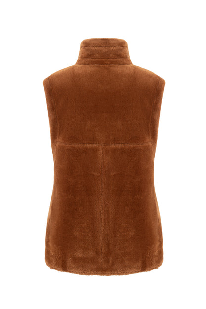 MERINO SUEDE GILET