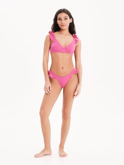 BUBBLE GUM RUFFLES BIKINI