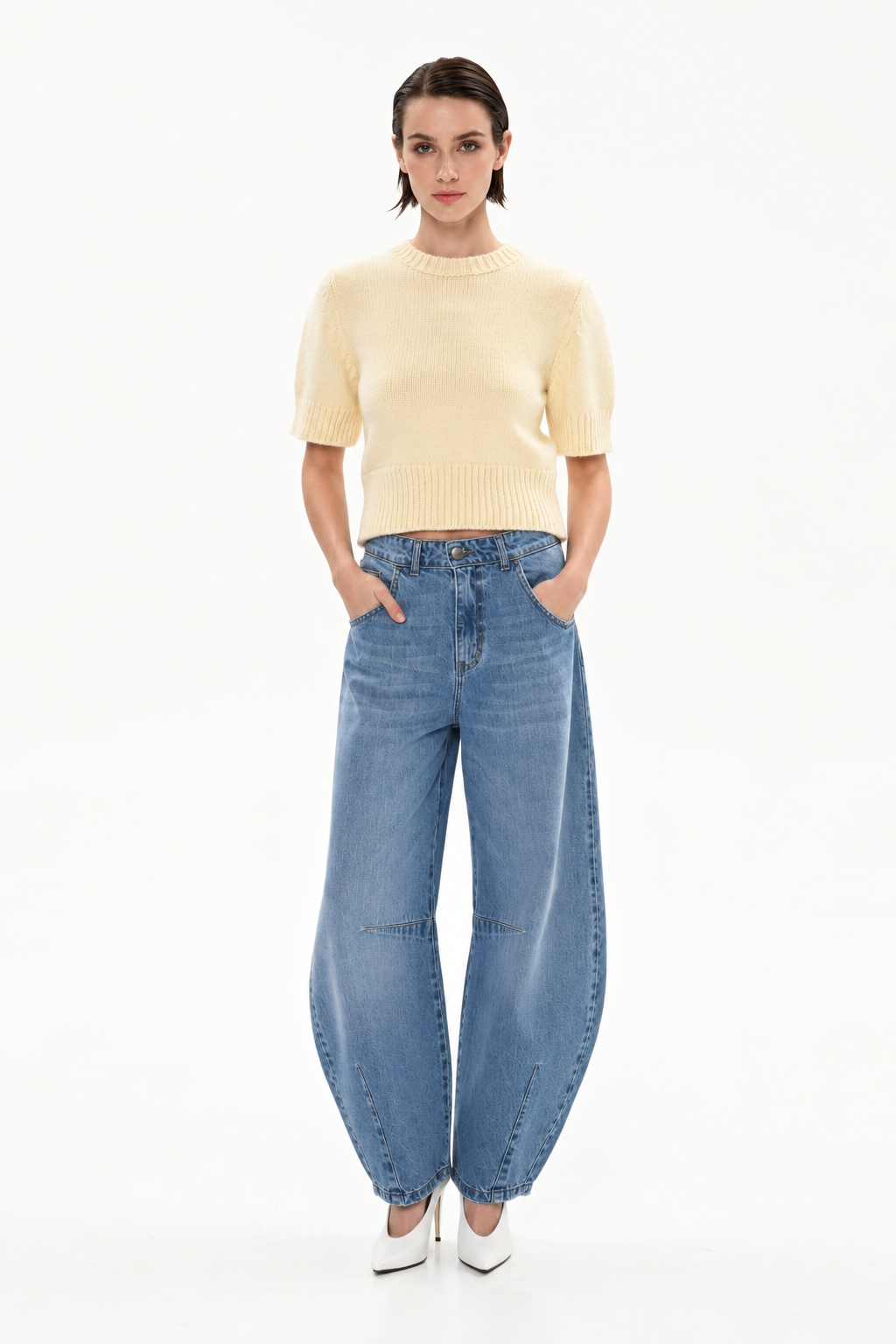 CANDICE HORSE SHOE JEANS
