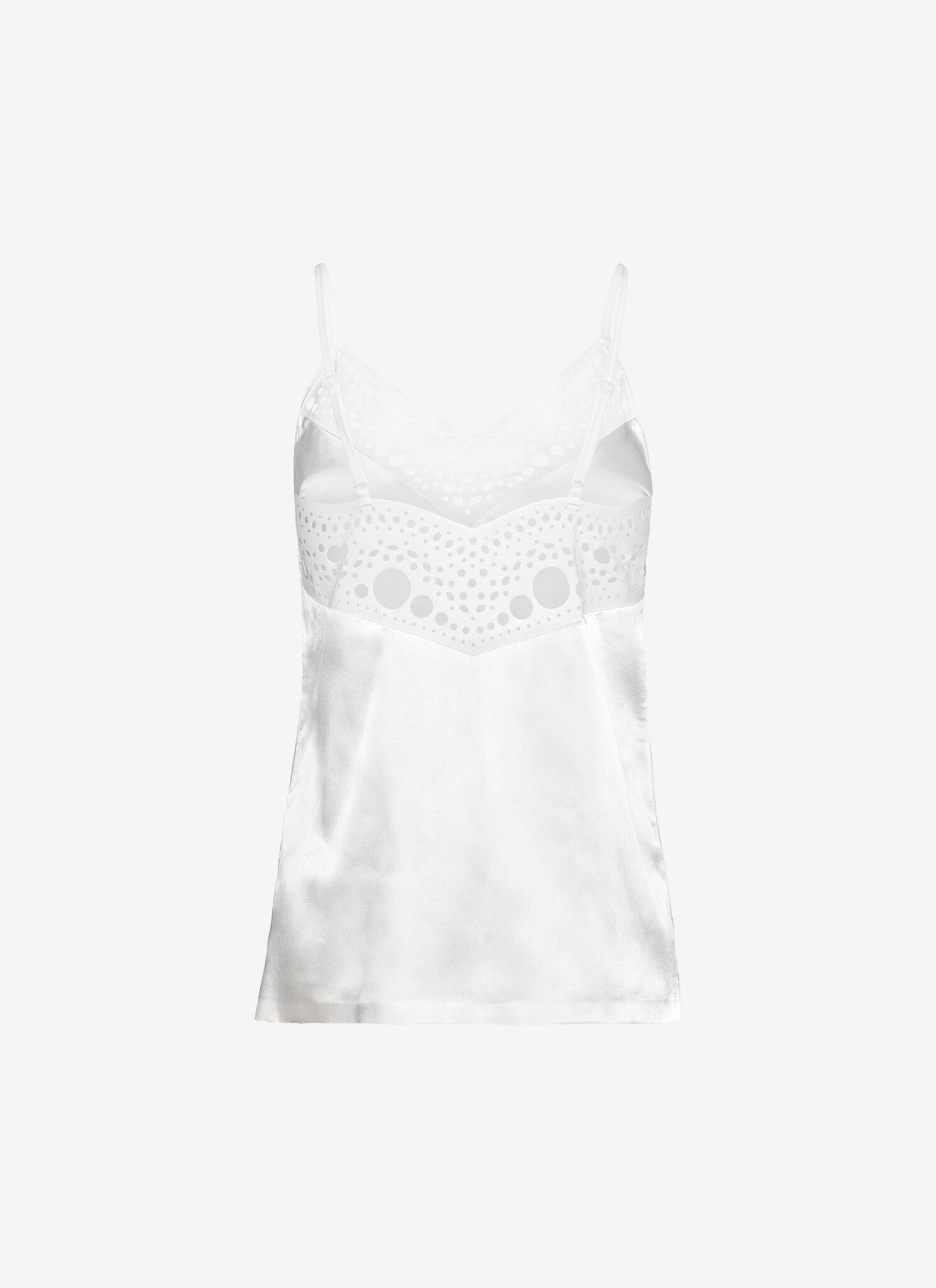 CAMISOLE WITH MESH PANNELS