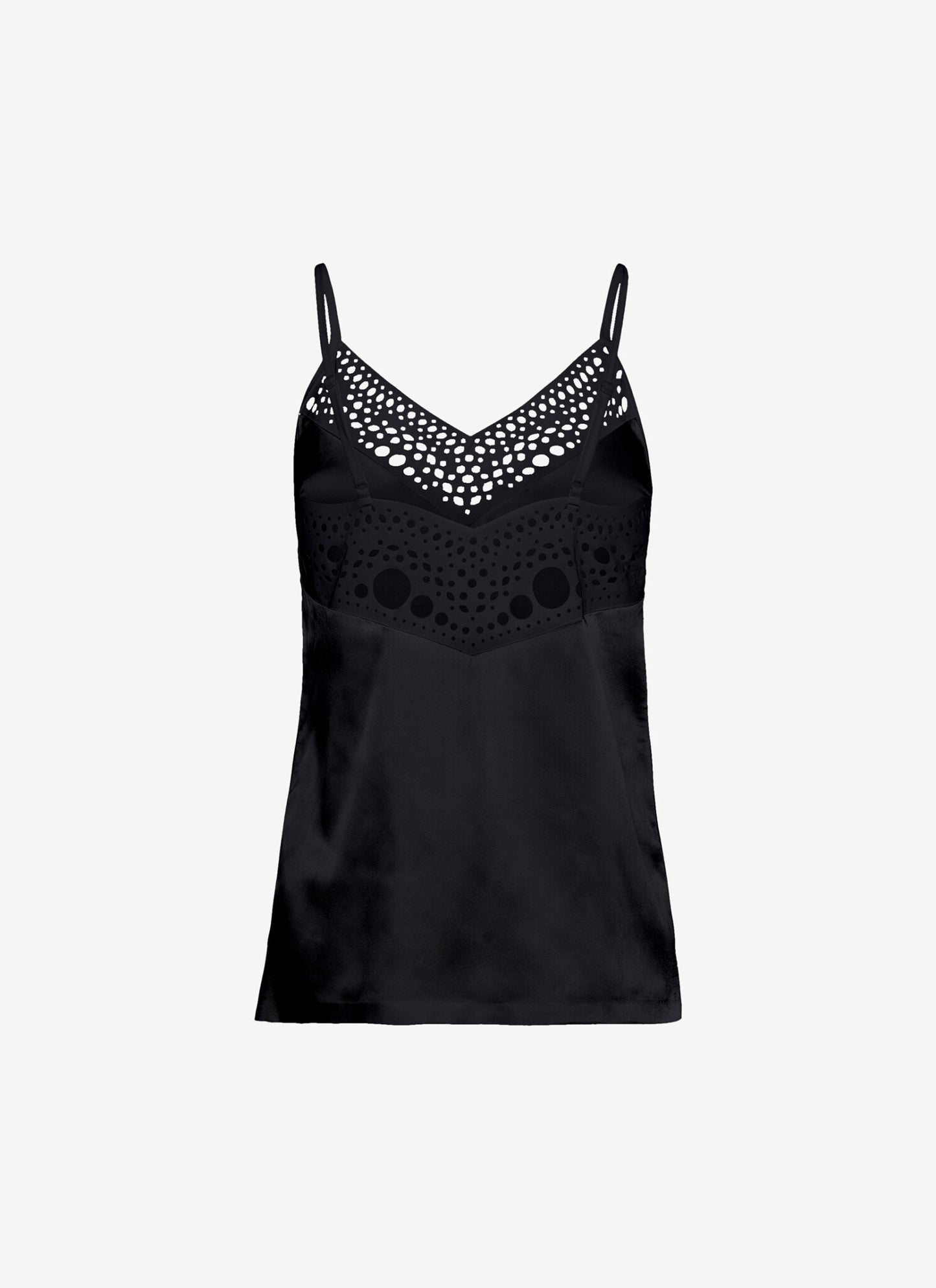 CAMISOLE WITH MESH PANNELS