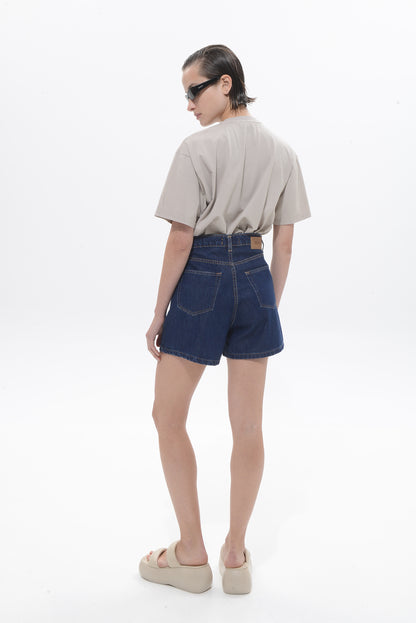 DARK BLUE THELMA SHORTS