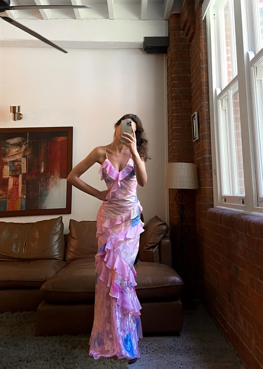 Evangeline Dress Pink