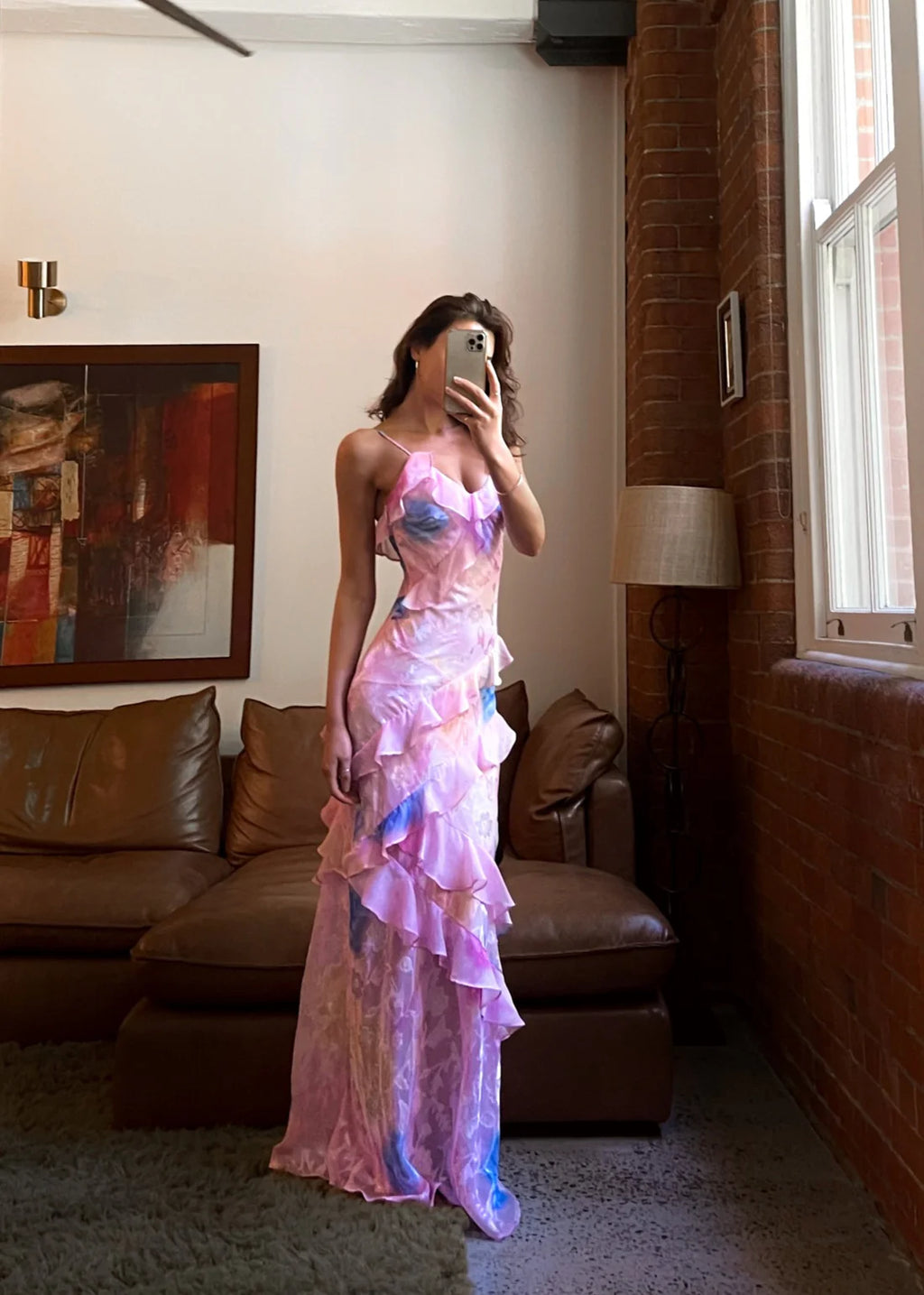 Evangeline Dress Pink
