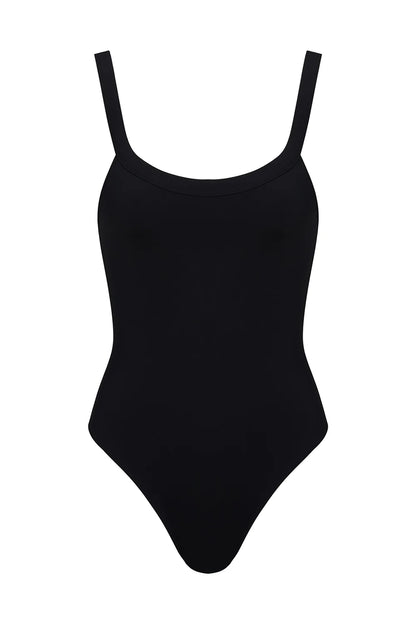 BLACK FLOE ONE PIECE SWIMSUIT