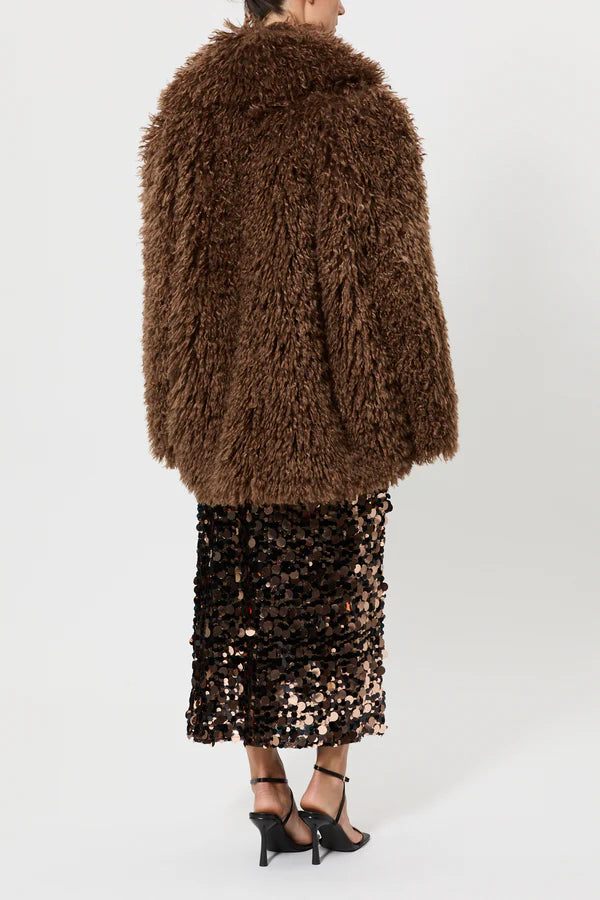 FUR JACKET SHORT