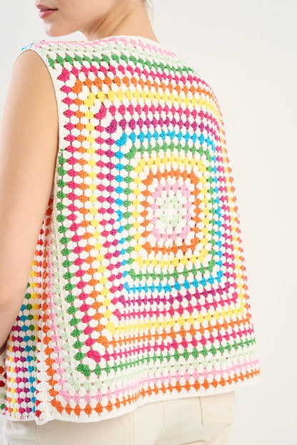 GEROGES GILET MULTICOLOR