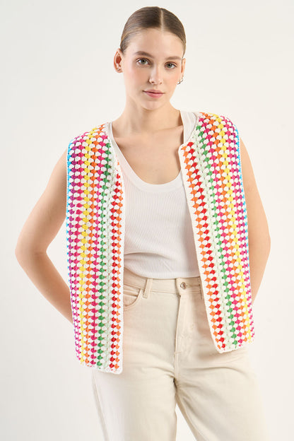 GEROGES GILET MULTICOLOR
