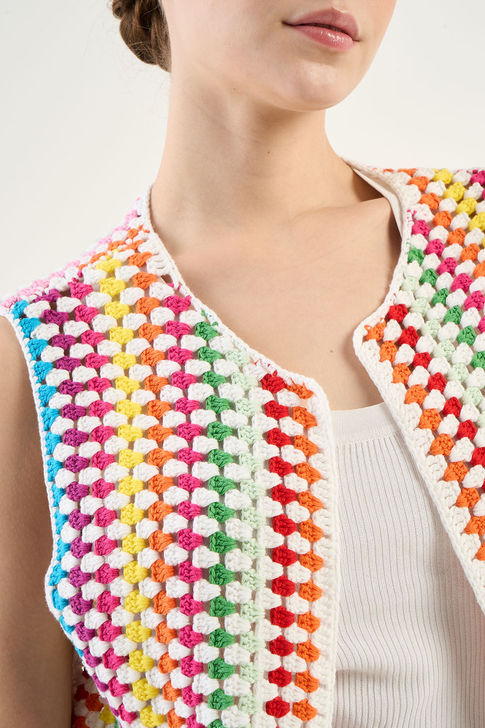 GEROGES GILET MULTICOLOR