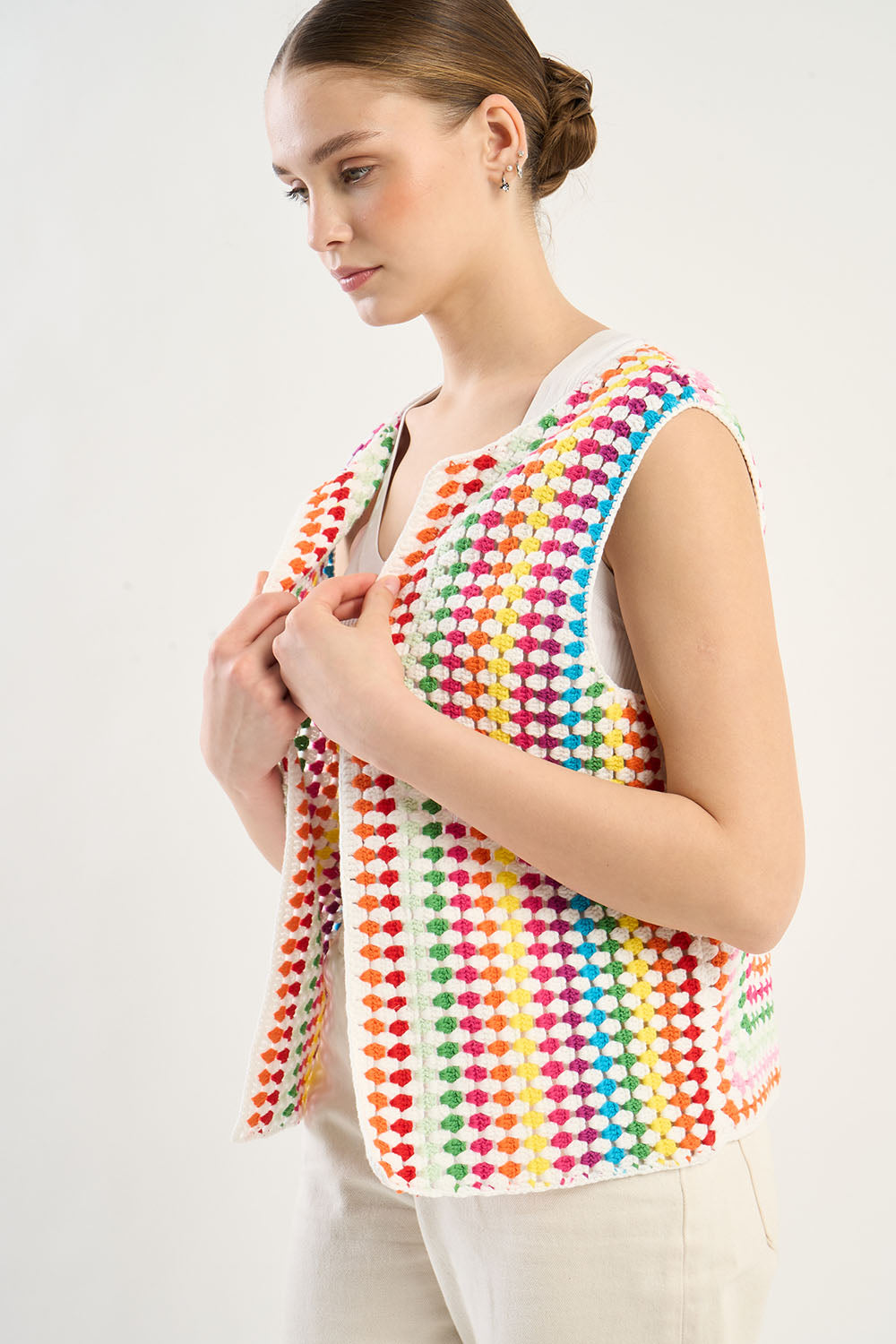 GEROGES GILET MULTICOLOR
