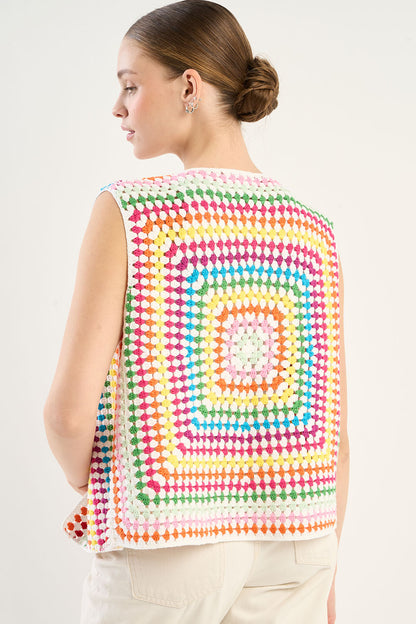 GEROGES GILET MULTICOLOR