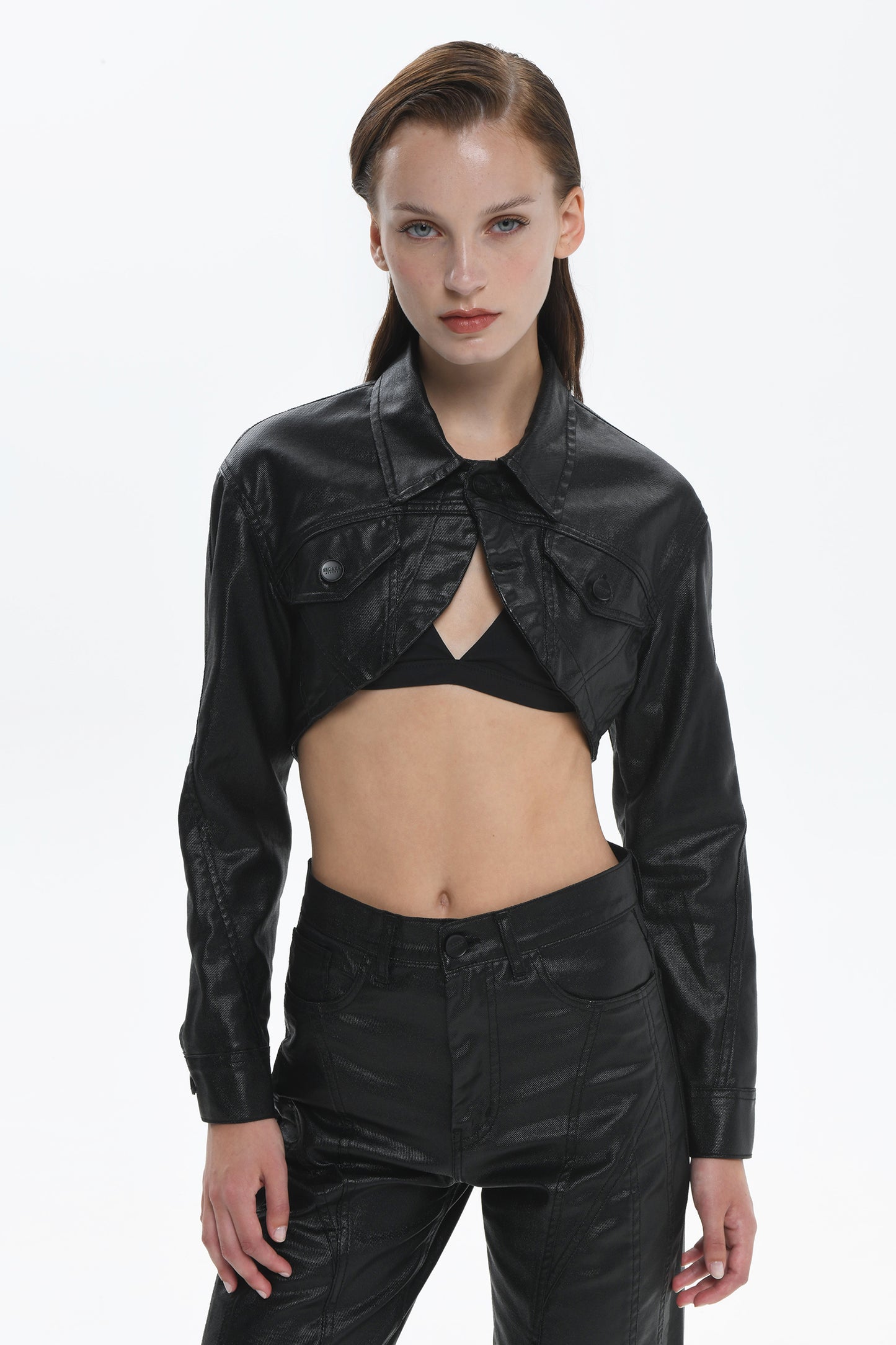 HANNA JACKET FOIL BLACK