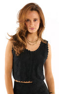 HEDDA TOP BLACK