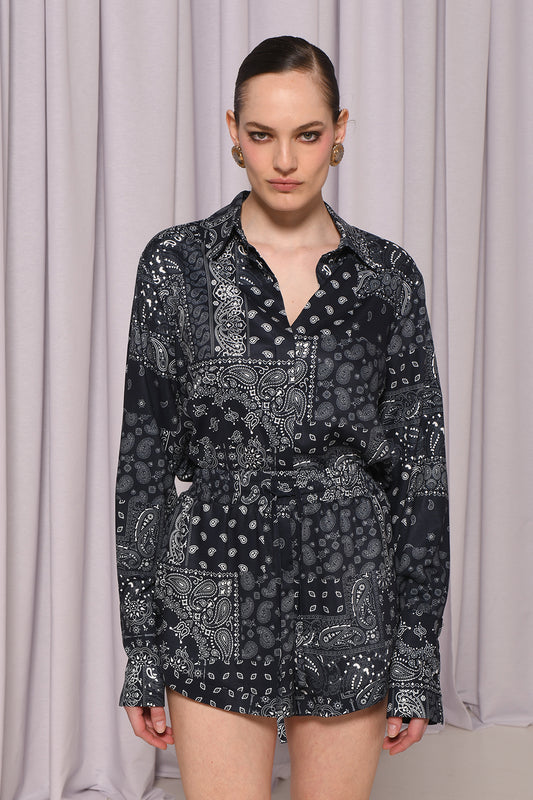 IRIS SHIRT BLACK