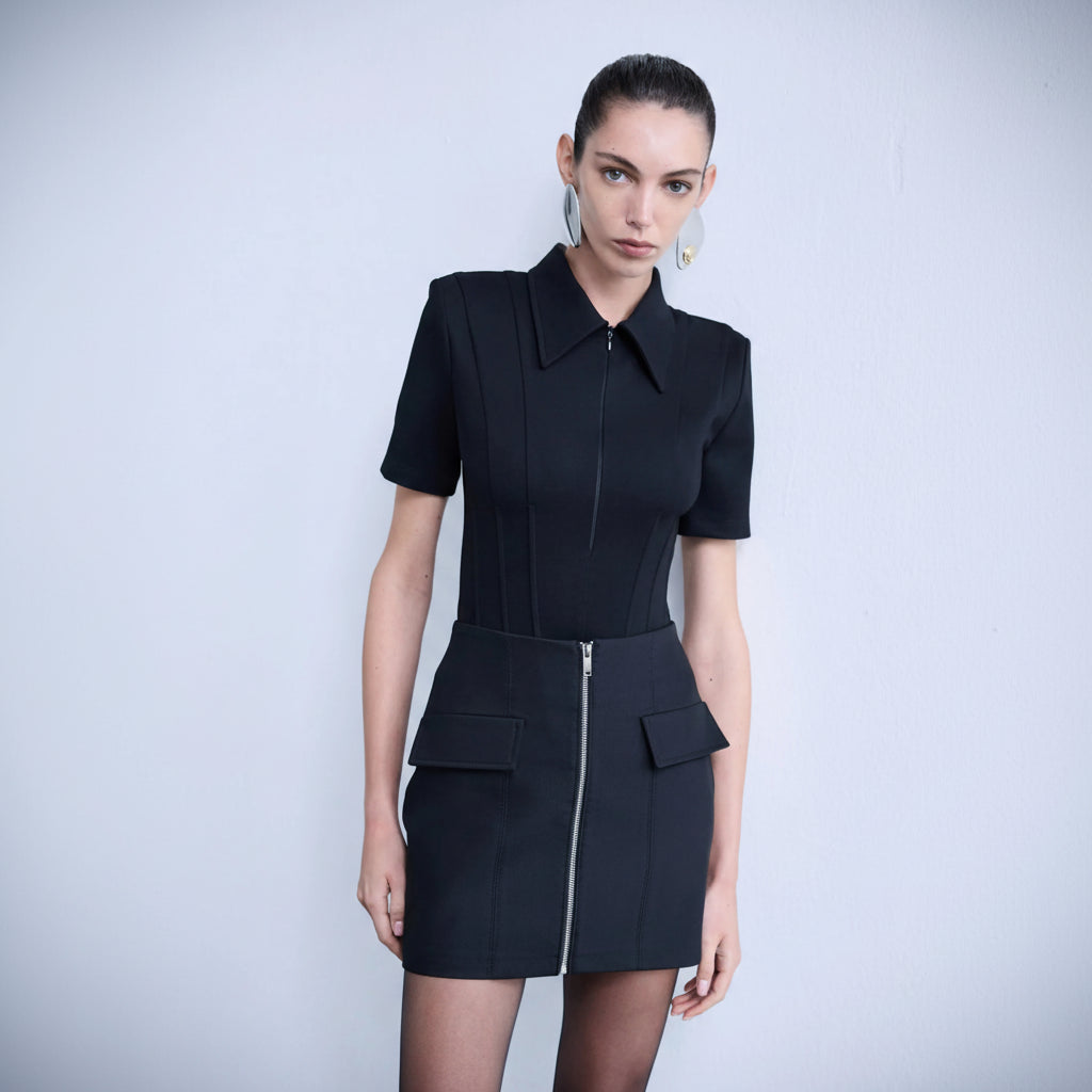 JUNE MINI SKIRT WITH BIG POCKET