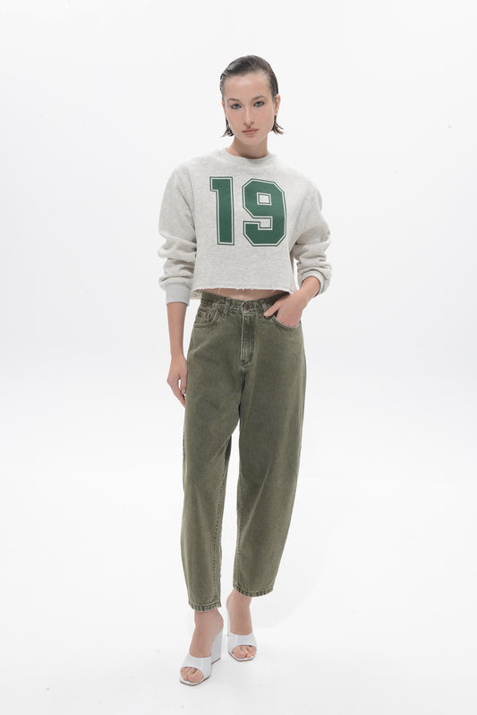 LIMA SLOUCHY JEANS KHAKI