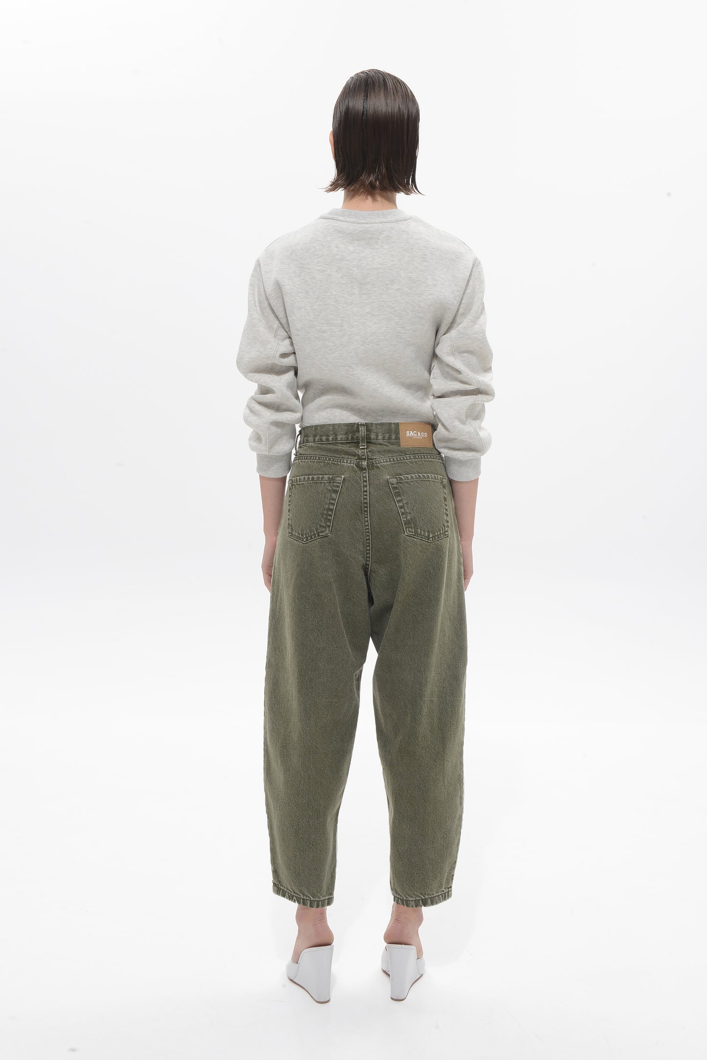 LIMA SLOUCHY JEANS KHAKI