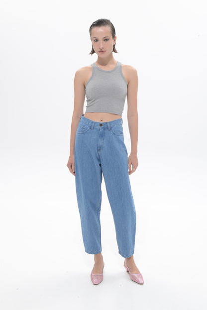 LIMA SLOUCHY JEANS OCEAN BLUE