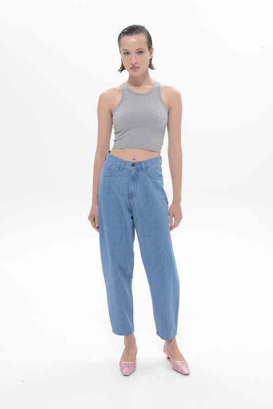 LIMA SLOUCHY JEANS OCEAN BLUE