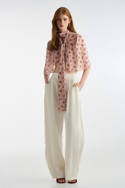 LINEN WHITE PANTS