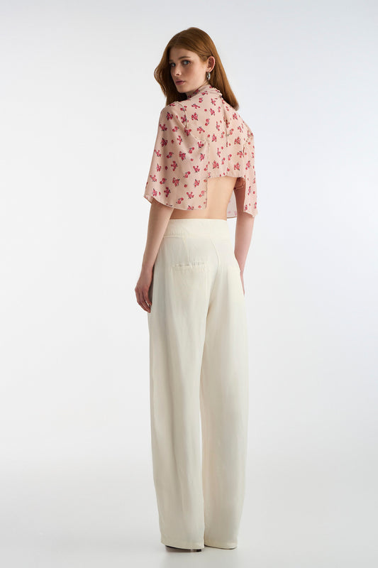 LINEN WHITE PANTS