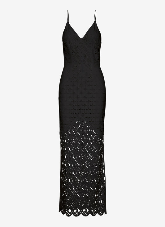 MAXI PANELLED DRESS