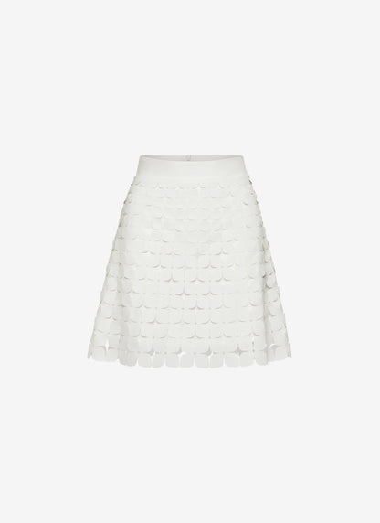 MINI ALINE SKIRT WHITE