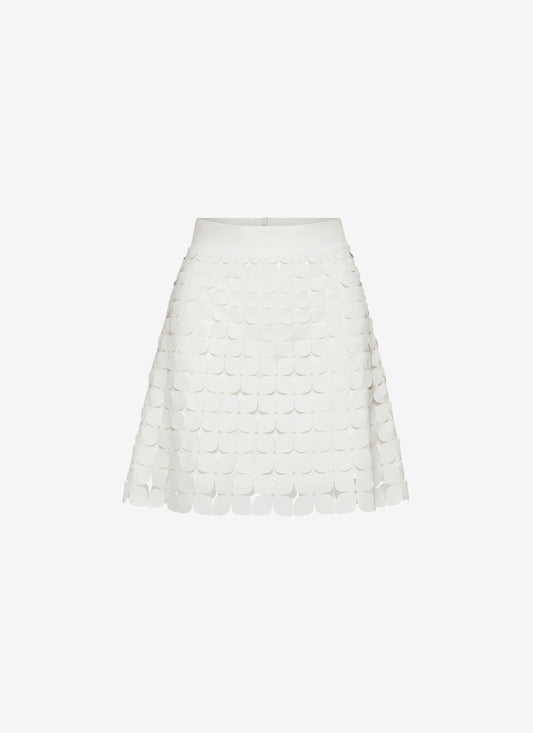 MINI ALINE SKIRT WHITE
