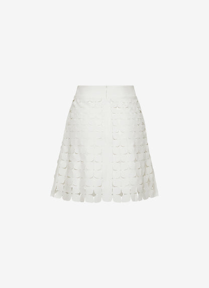 MINI ALINE SKIRT WHITE