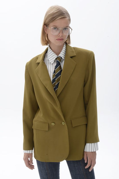OCHRE BLAZER