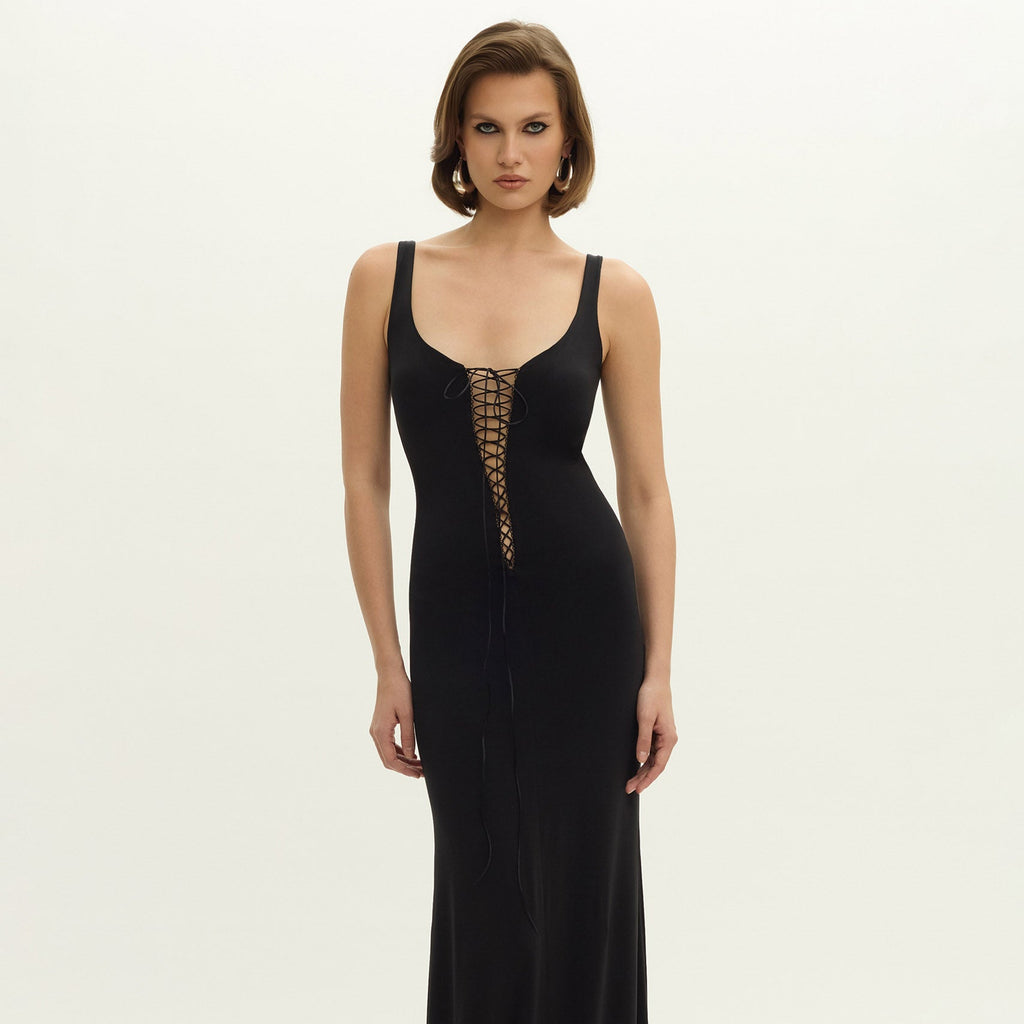 SERAPHINA BLACK DRESS