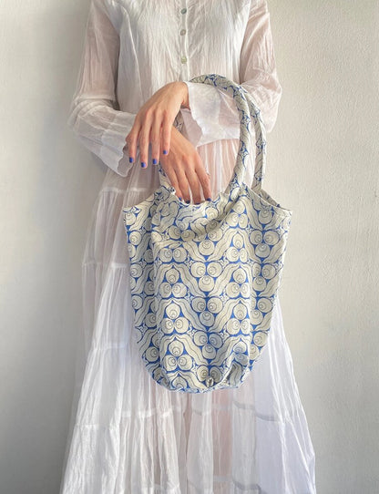 SHELL MINI BAG BLUE