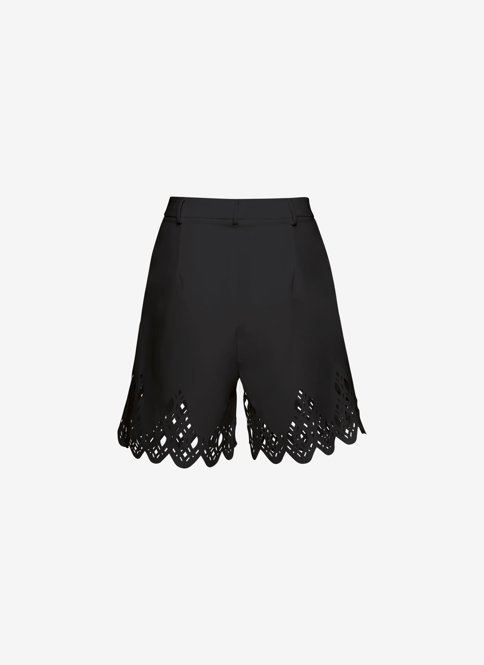 PLISSE PANALED SHORTS