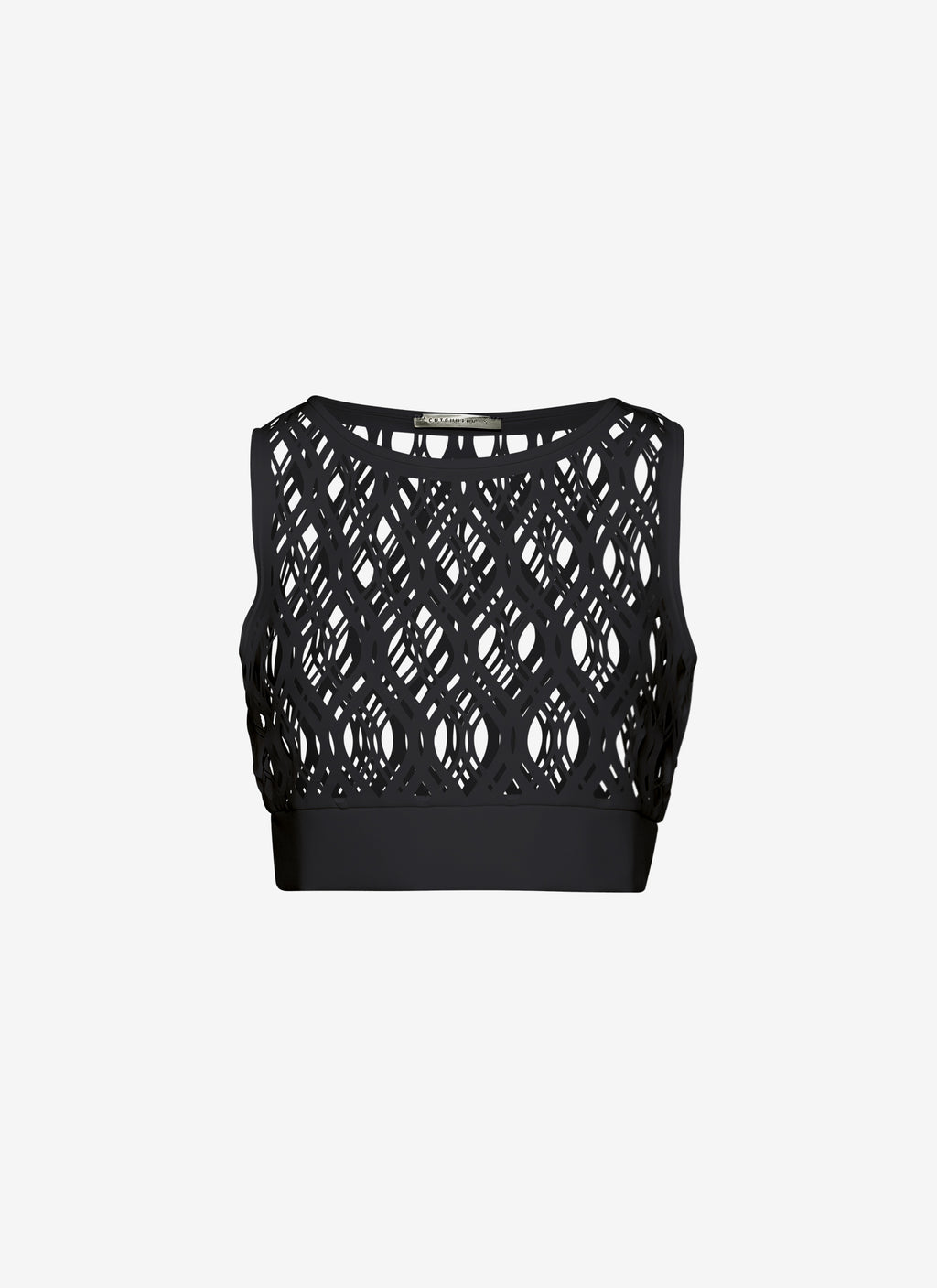 SLEEVLESS TOP BLACK